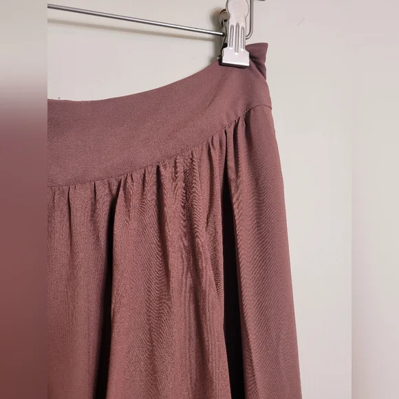 Anthroplogie Edme & Esyllte Mauve Maxi Skirt 4 - Picture 8 of 10